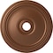 Ekena Millwork Diane Ceiling Medallion (Fits Canopies up to 6 1/4"), 24"OD x 3 5/8"ID x 1 1/4"P, Polished Copper CM24DIPOS - alternate 1